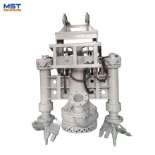 Hydraulic submersible sea sand dredging pump